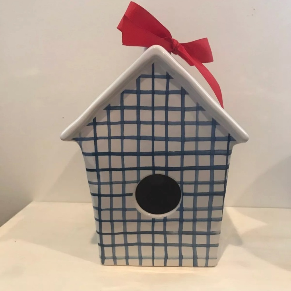 Rae Dunn birdhouse